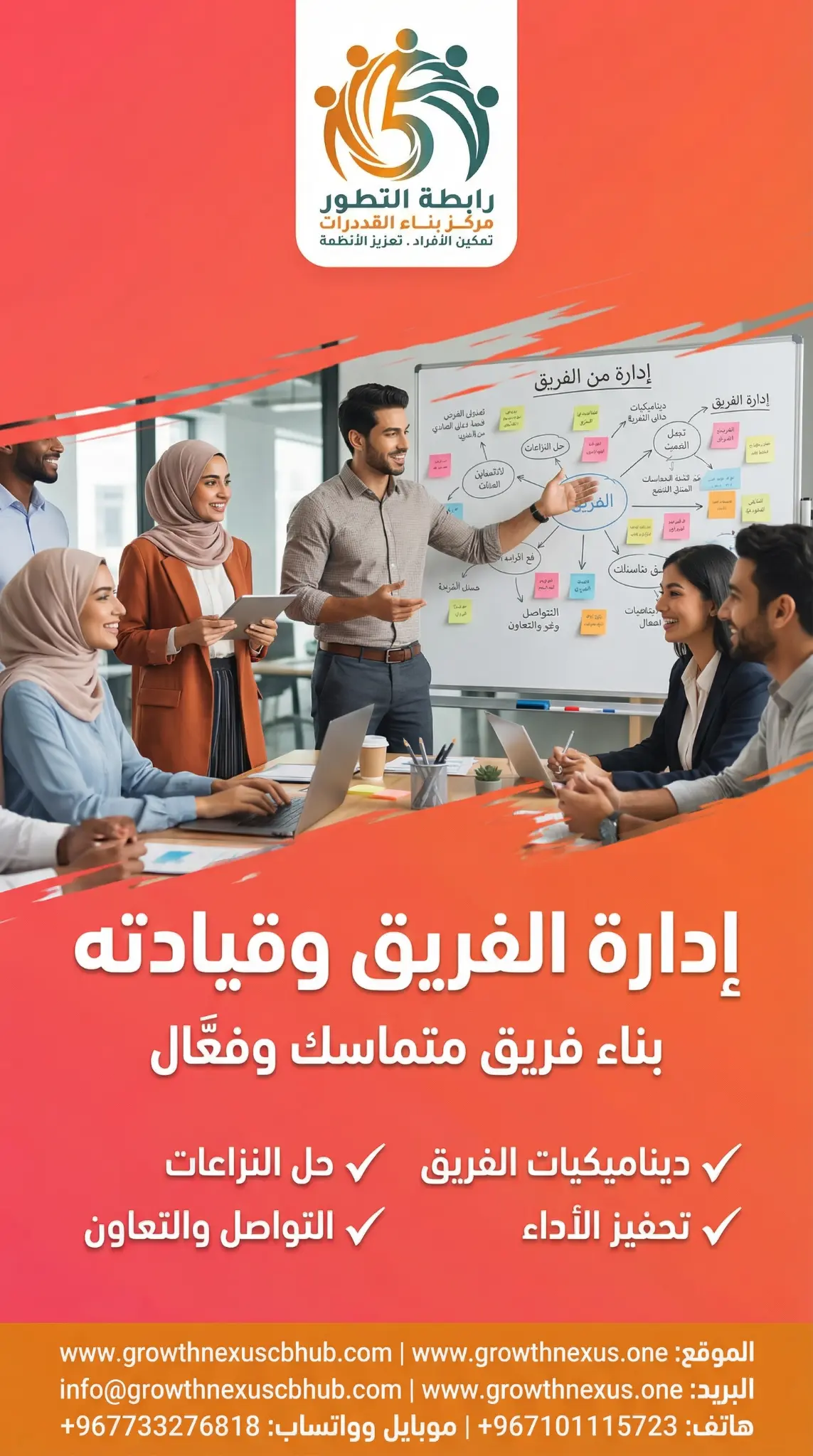 إدارة الفرق وقيادتها