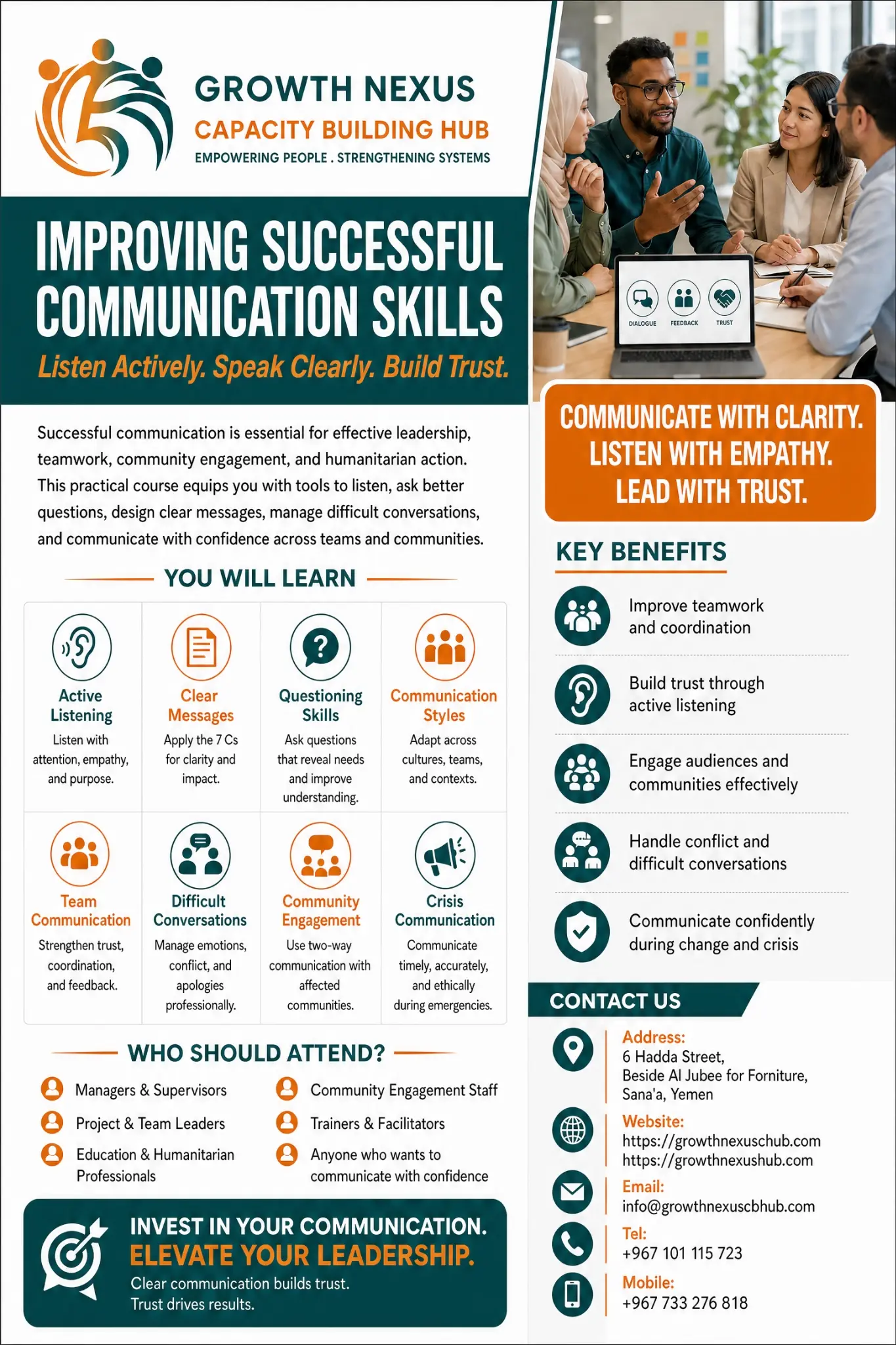 Improving Successful Communication Skills